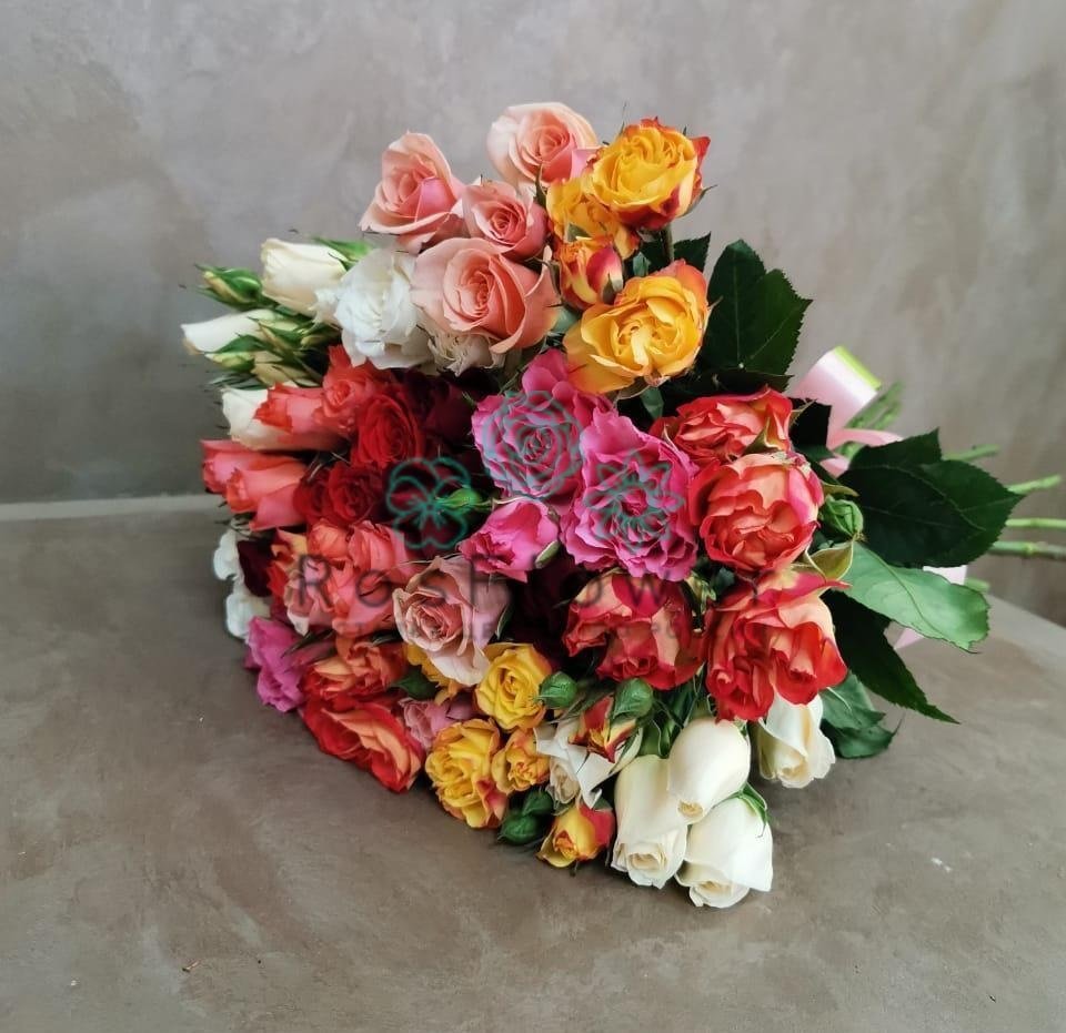 Букет цветов из: Розы в Богандинском