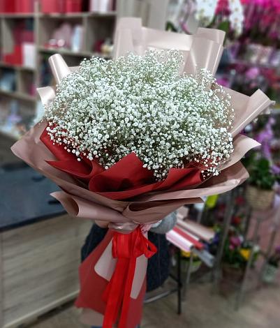 Букет цветов из: Гипсофила в Богандинском