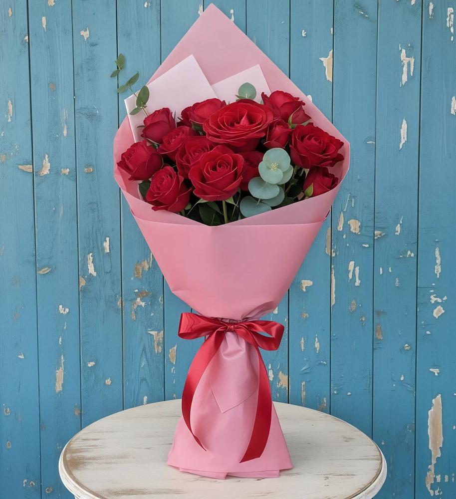 Букет цветов из: Розы в Богандинском