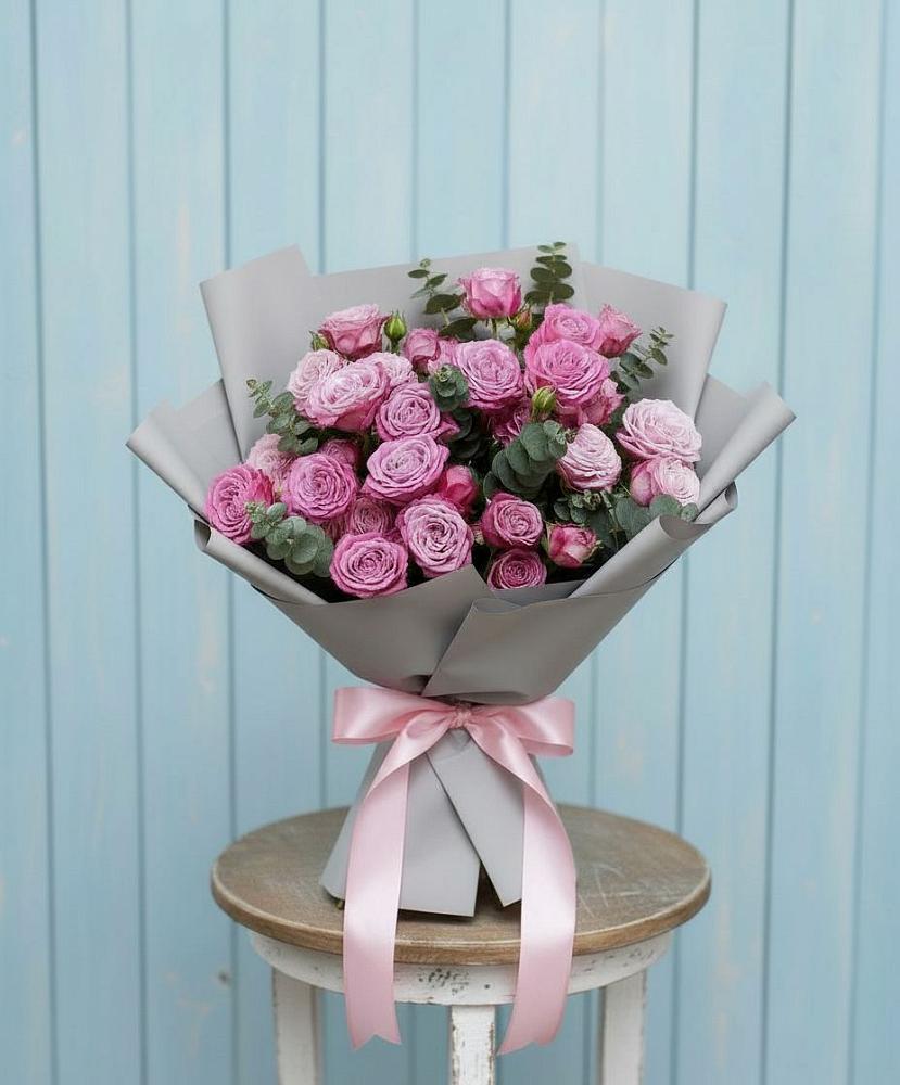 Букет цветов из: Розы в Богандинском