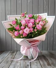 Букет Розовый кустик #REPLACE_PRED# Богандинском