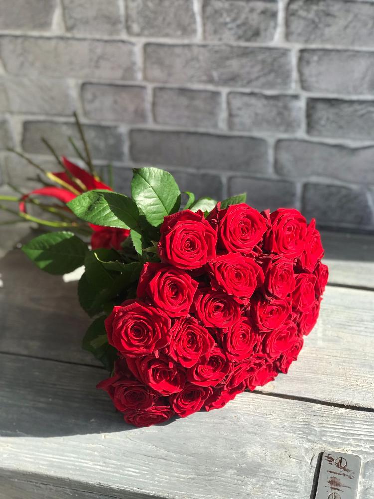 Букет Красные розы Фридом в Богандинском