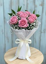 Букет цветов из:  Розы в Богандинском