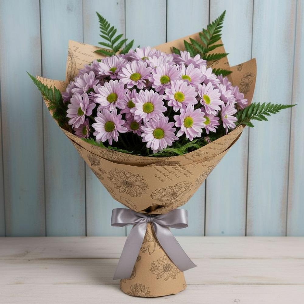 Букет цветов из: Хризантемы в Богандинском