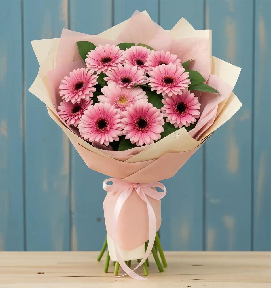 Букет цветов из: Герберы в Богандинском