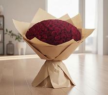 Букет 101 Красная роза в Богандинском