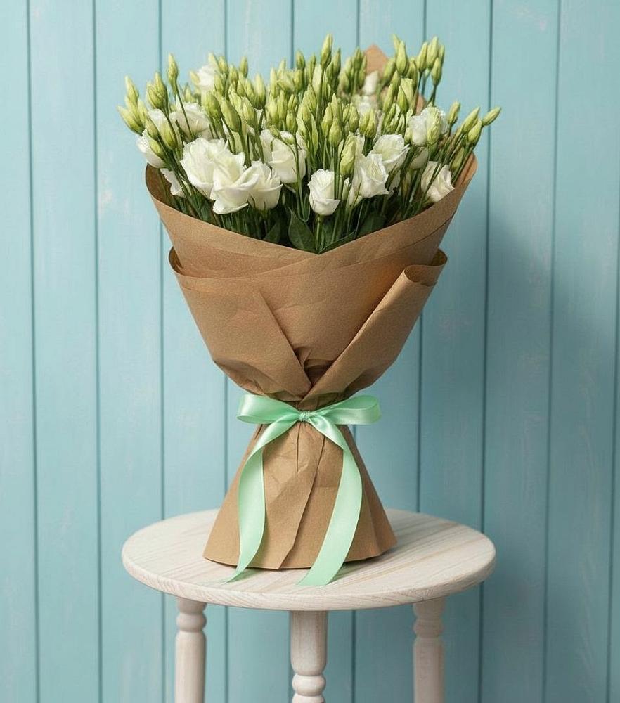 Букет цветов из: Лизиантусы в Богандинском