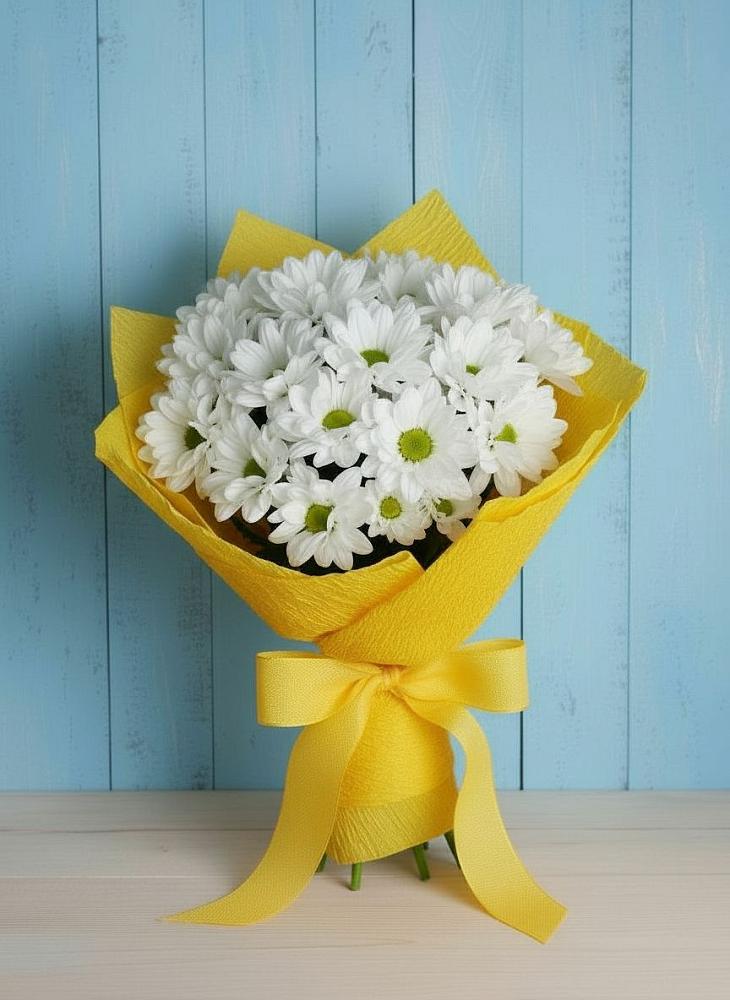 Букет цветов из: Хризантемы в Богандинском