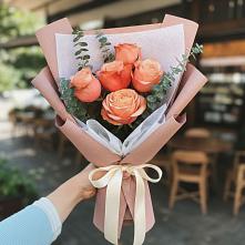 Букет цветов из:  Розы #REPLACE_PRED# Богандинском