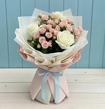 Букет цветов из:  Розы #REPLACE_PRED# Богандинском