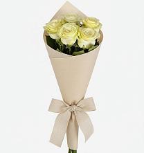 Букет цветов из:  Розы в Богандинском