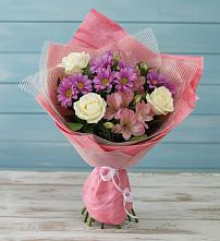 Букет цветов из:  Герберы в Богандинском