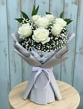 Букет цветов из:  Розы #REPLACE_PRED# Богандинском