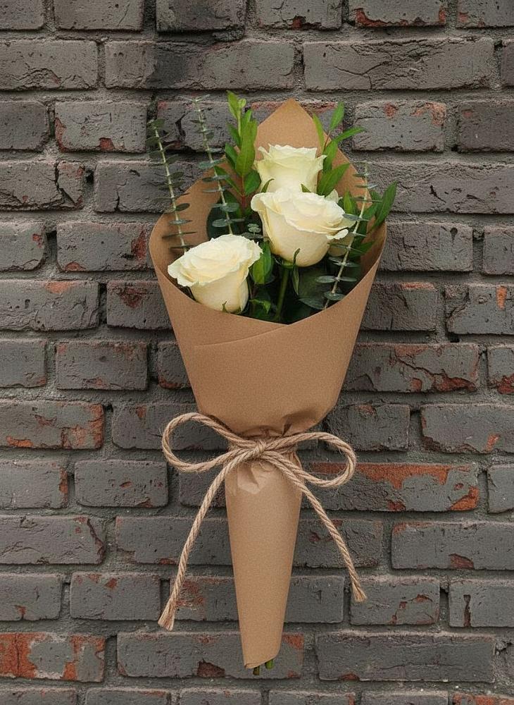 Букет цветов из: Розы в Богандинском