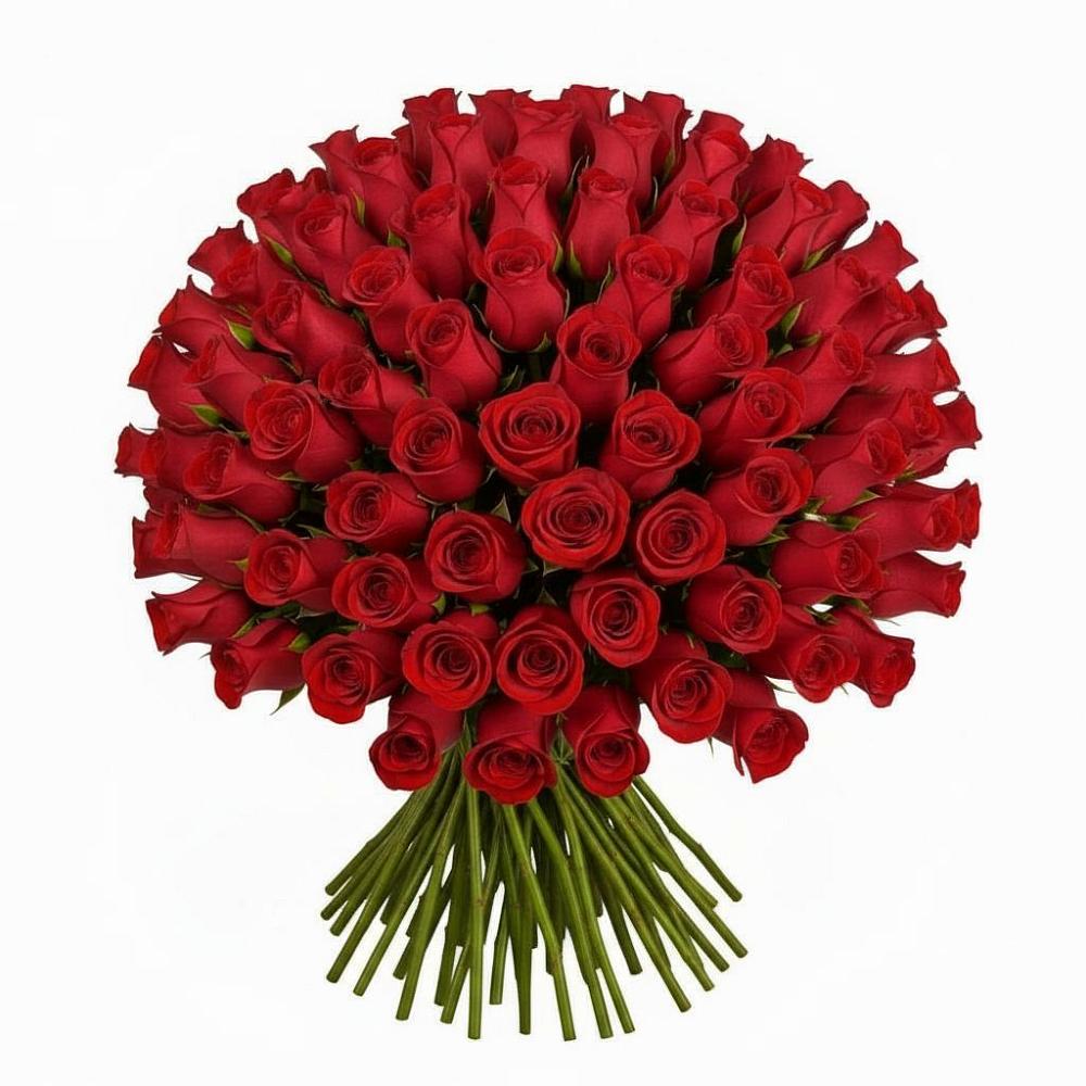 Букет Красные розы Чери Лав в Богандинском