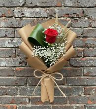 Букет цветов из:  Розы в Богандинском
