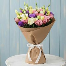 Букет цветов из:  Лизиантусы в Богандинском