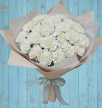 Букет цветов из:  Гвоздики в Богандинском