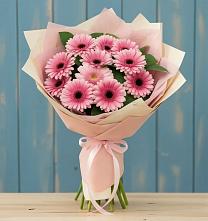 Букет цветов из:  Герберы #REPLACE_PRED# Богандинском